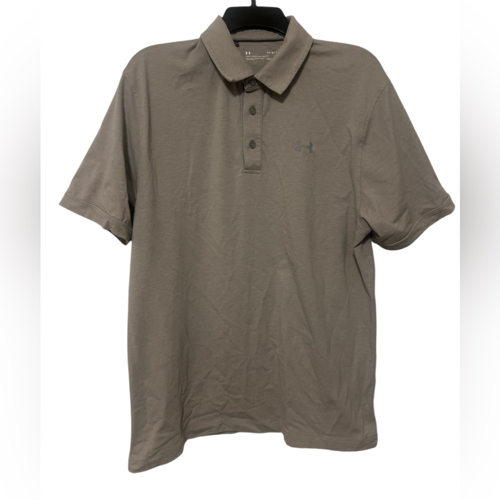 Men’s Grey Under Armour Polo